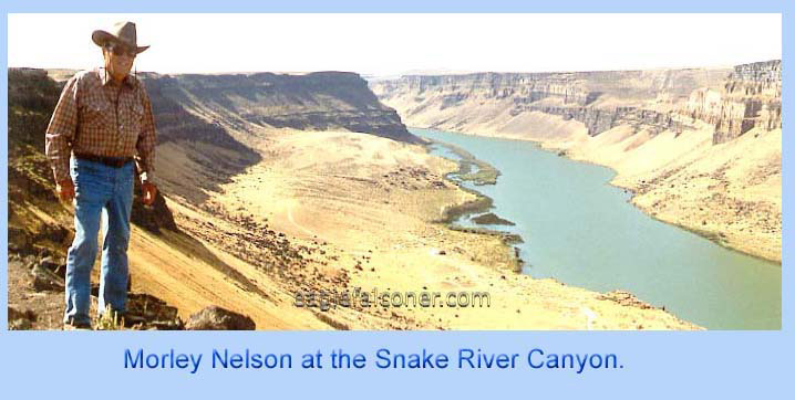 Morlan Nelson at the Snake River