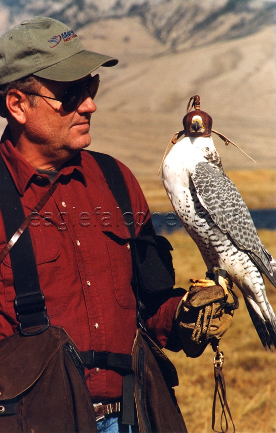 Charlie Schwartz with gyr