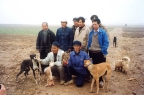 Peasant falconer farmers