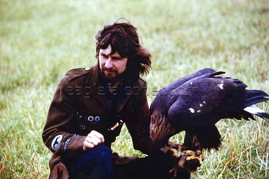 Trained Golden Eagle, Alan Gates